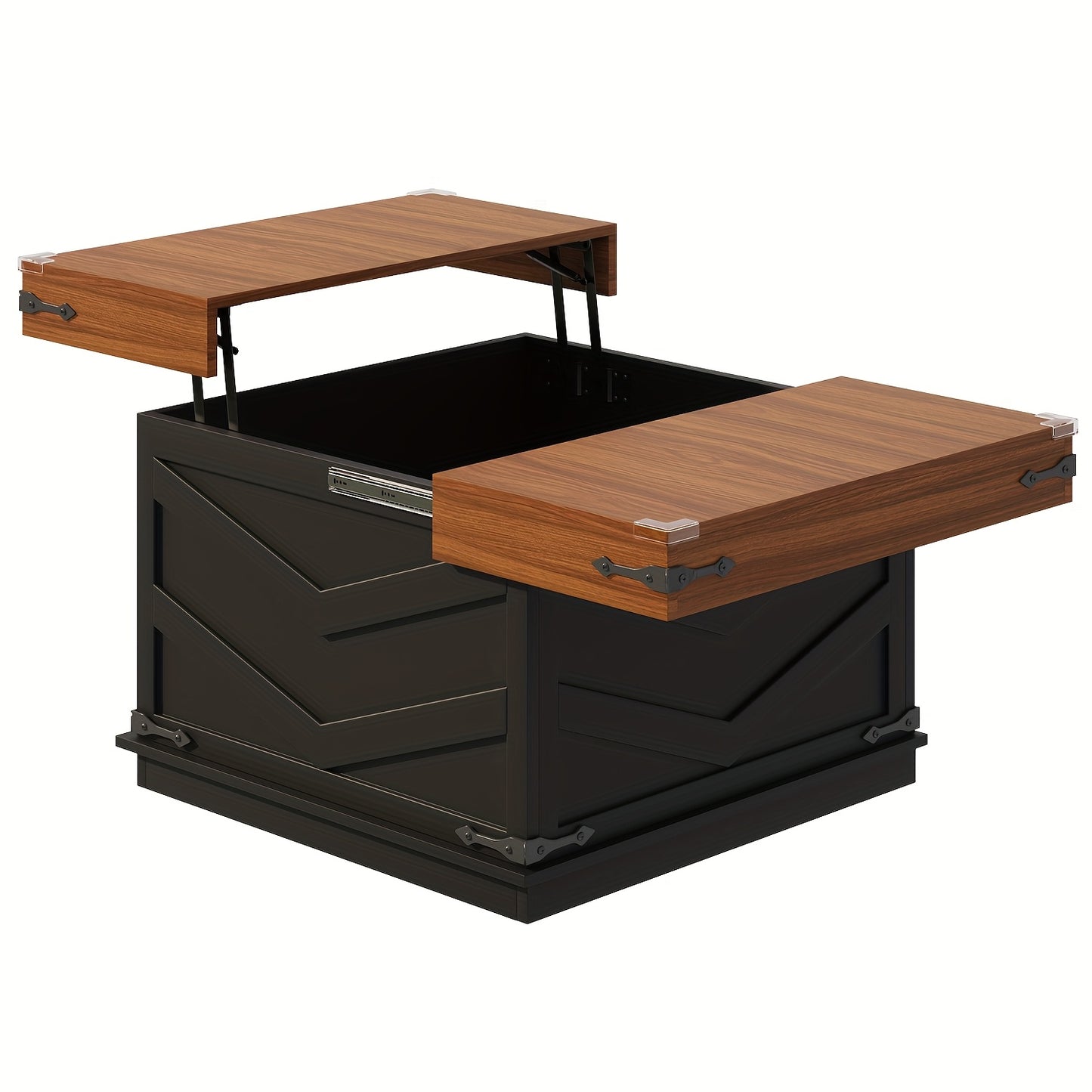 Lift Up Coffee Table with Hidden Compartments, Suitable for Living Rooms, Home Offices, Patio Furniture, Outdoor Furniture., Patio Furniture Set, Outdoor Coffee Table, Patio Coffee Table, Outdoor Side Tables for Patio, Outdoo