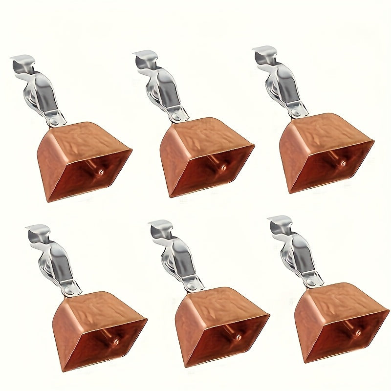 30pcs of Bell Alerts with Clips, Bite Indicators for Fishing Rods, Fishing Gear, Without Battery