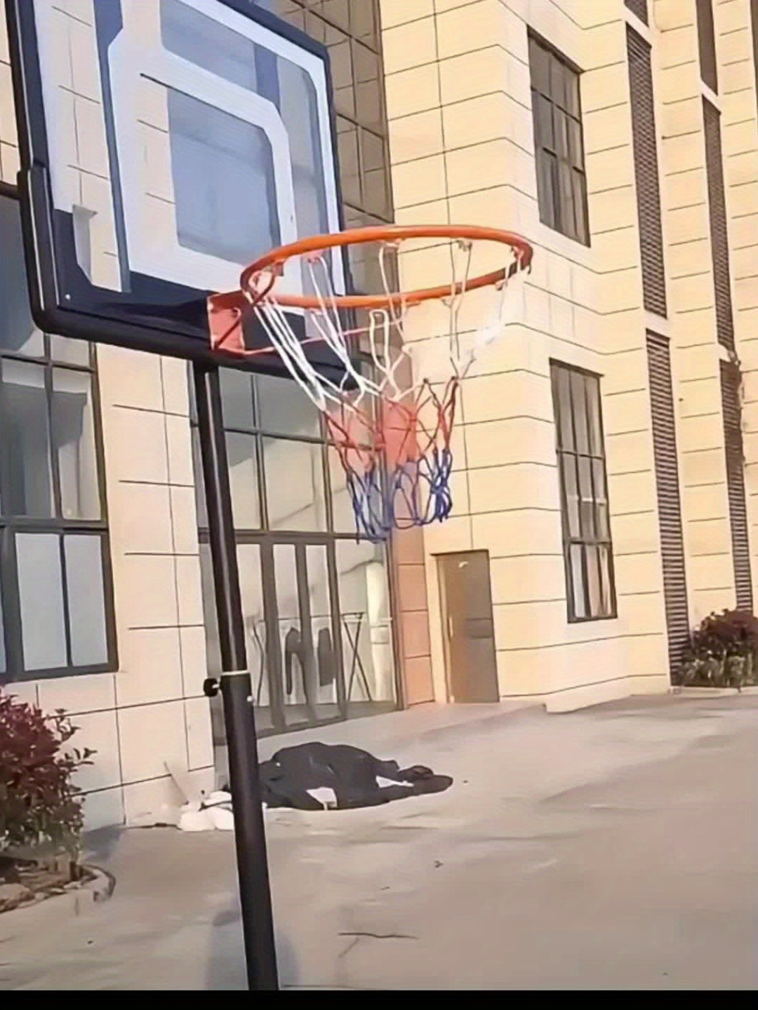 Portable Adjustable Basketball Hoop for Driveway & Backyard