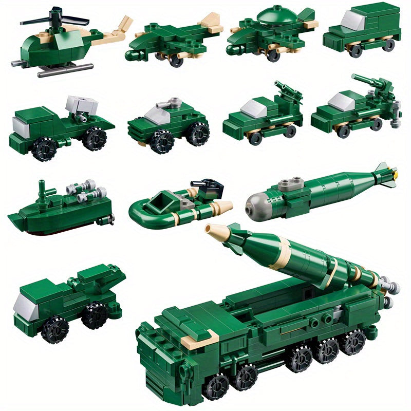 Military Fan Car And Ship Carrier Building Blocks Are Suit, Splicing Is Simple And Easy to Operate, Suitable As a Gift for Birthday, Christmas, Halloween, Thanksgiving, New Year, Party, Perfect Gift