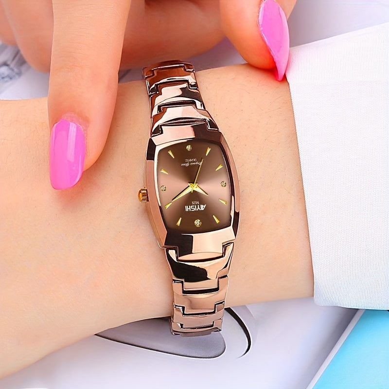 AIYSIHI Ladies&Apos; Elegant And Gorgeous Glow in The Dark Watch with Rhinestones And High Aesthetic Quartz Watch, A Gift for Female Friends