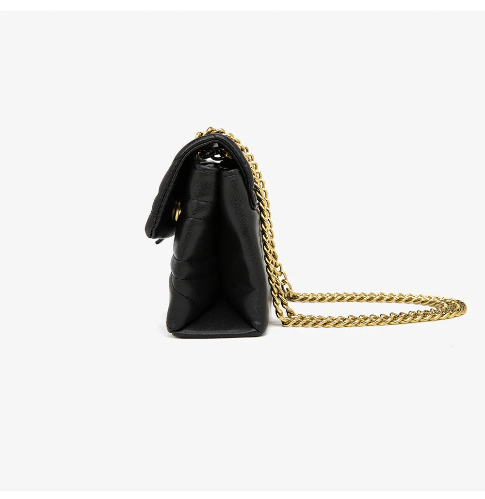 2025 New Arrival Women's Bag, Quilted Chain Shoulder Bag, Fashion Crossbody Bag