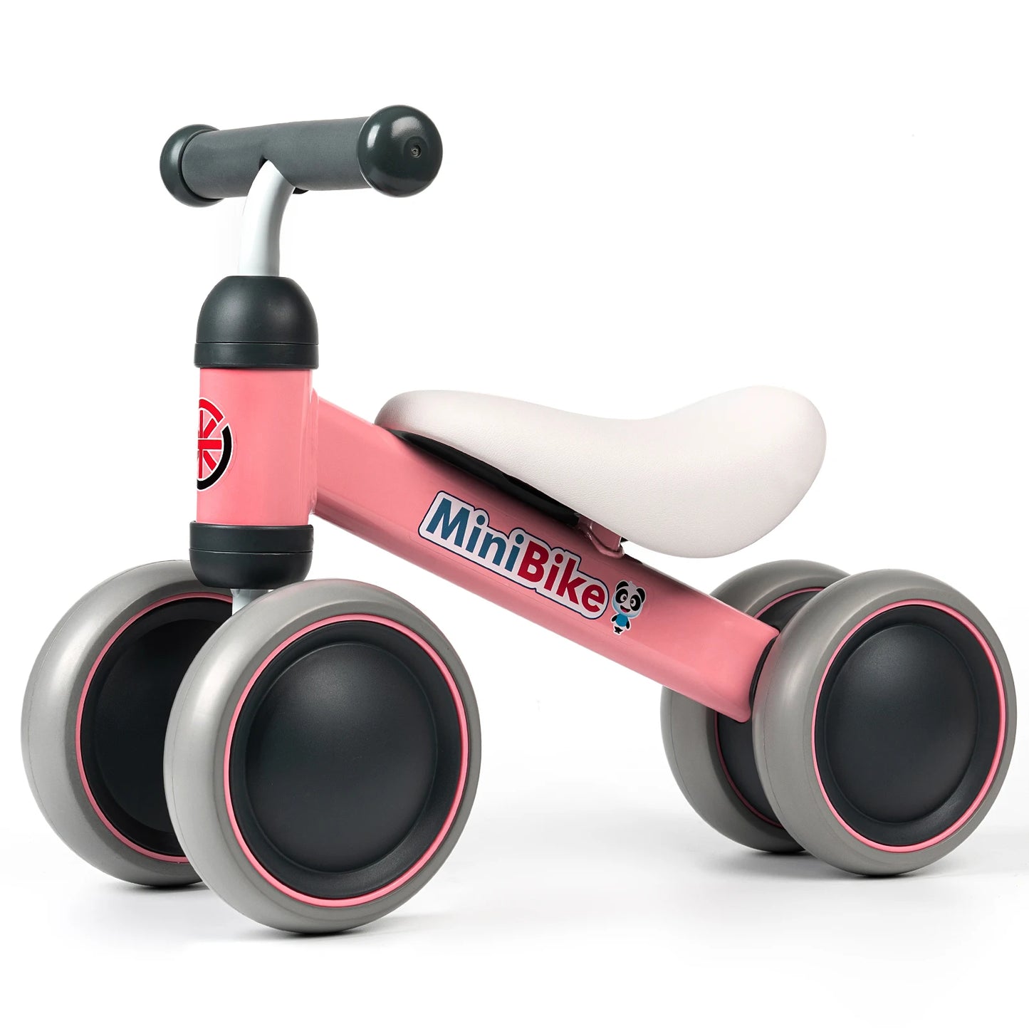 Baby Balance Bikes Rides Toys For 1 Year Old Boys Girls, Anti-Drop Indoor Baby Walker 10-24 Month Baby's First Bike Birthday Gif