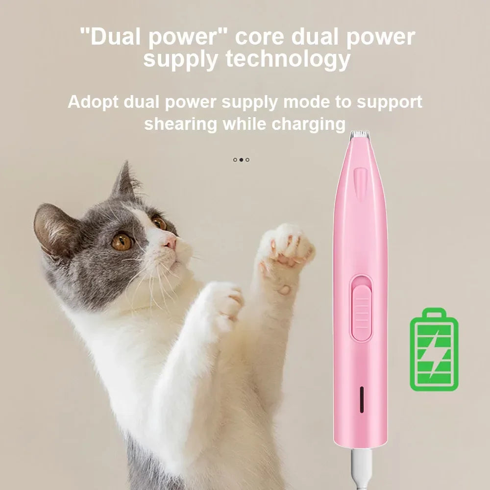 Butt Trimmer Hair Cutter Pet Cat Grooming Trimmer Scissors Dog Foot Hair Hairdresser Pedicator Ear Electric Dog Professional