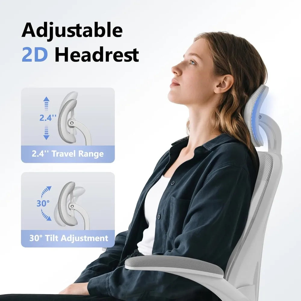 Computer Desk Chair, Ergonomic Office Chair M903 with Wheels, High Back Mesh Office Chair with Adjustable Lumbar Support