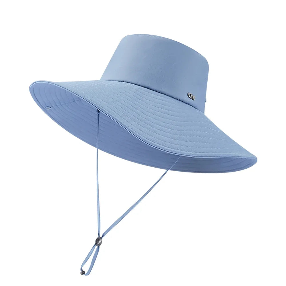 Ohsunny Alpine Hat Women Bucket Caps,UPF50+ Lightweight Packable Hiking Hats Unisex,Outdoor UV Protection Sunhats