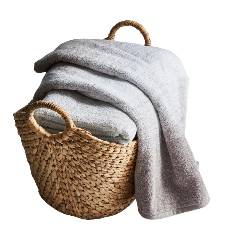 Oversized Water Hyacinth Boat Storage Organizer, Durable and Simple, Can Be Used to Store Toys, Blankets or Magazines