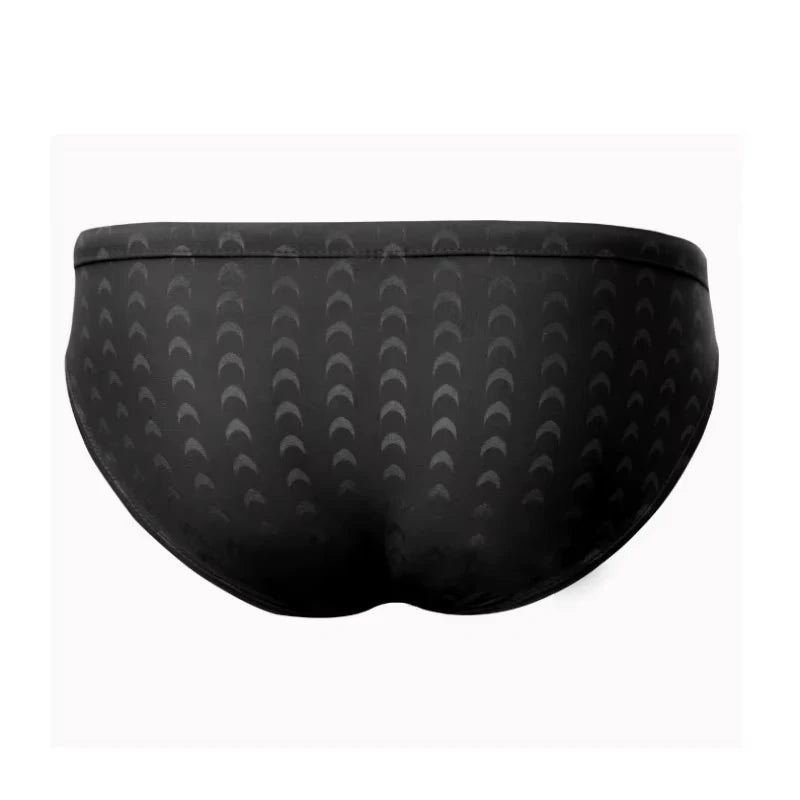 Professional Shark Skin Swim Competition Boxer Briefs Men Sport Trunks Sharkskin Shorts Swimwear Briefs Quick Dry Swim suit mens