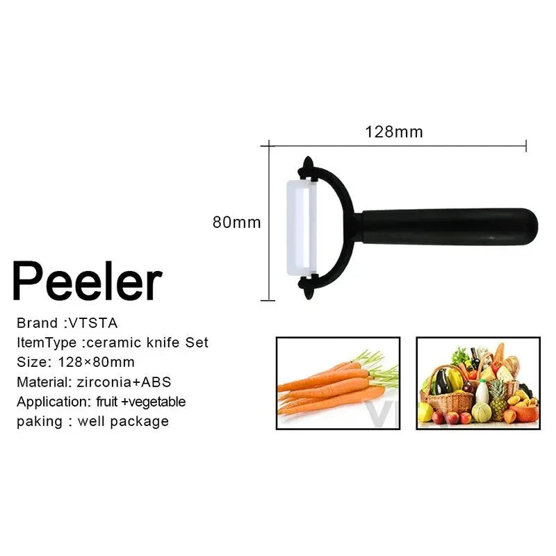 Fruit Vegetable Ceramic Peeler Delicate New Kitchen Tools Zirconia parer Kitchen Cutlery Vegetable Fruit Peeler Paring Knife