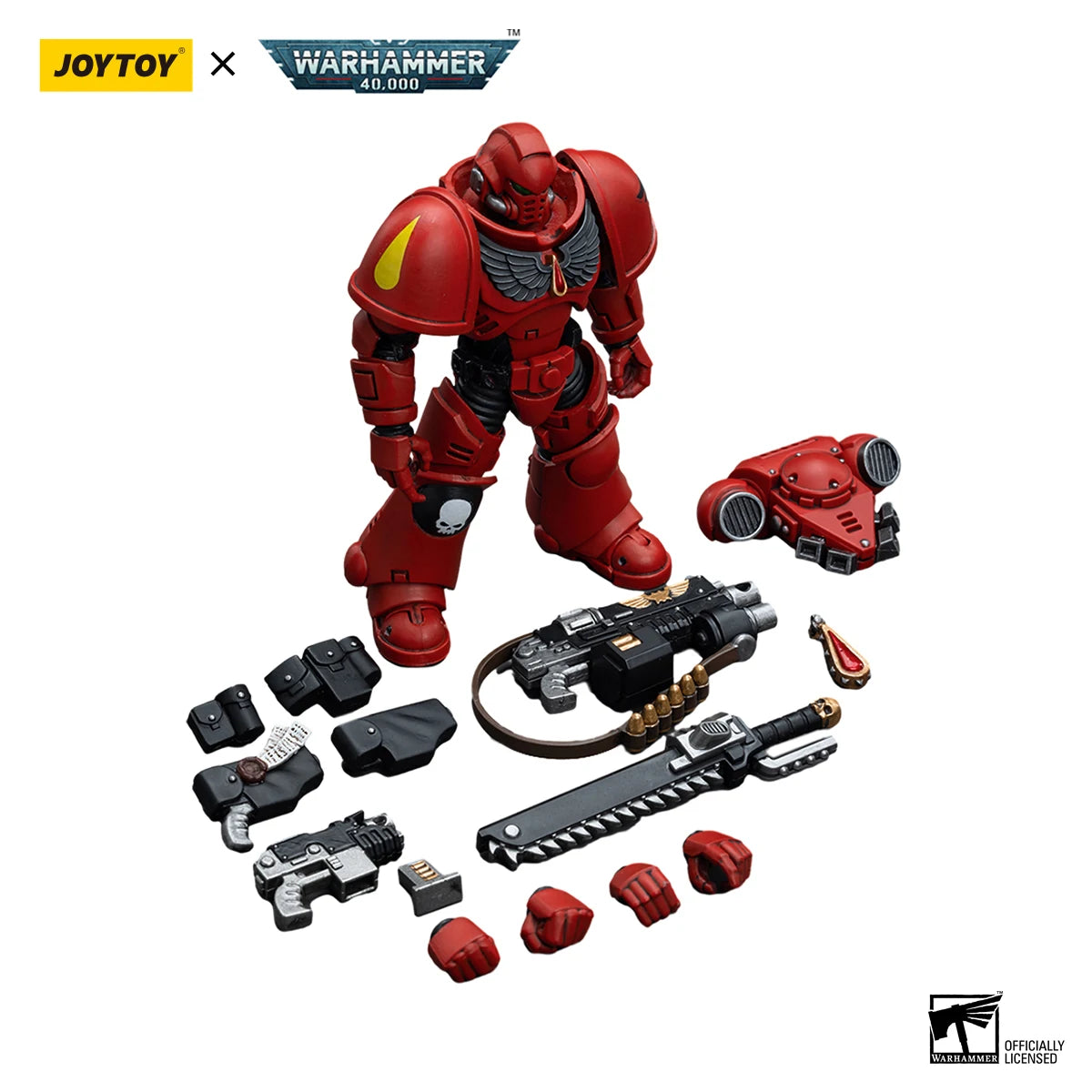 JOYTOY Warhammer 40K 1/18 Action Figure Blood Angels Intercessors Anime figures Toys Model