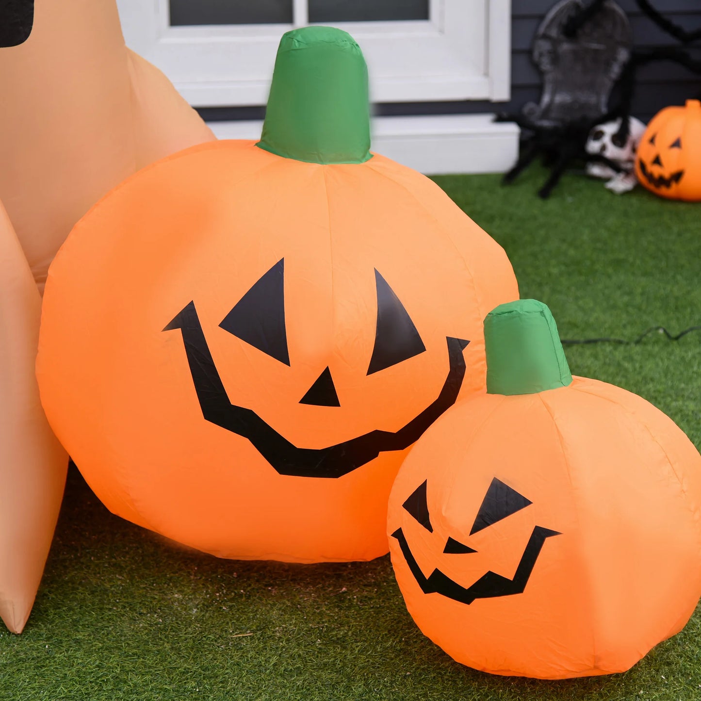 7.5' Cute Decorative Outdoor Halloween Inflatable Creepy Haunted Tree Yard