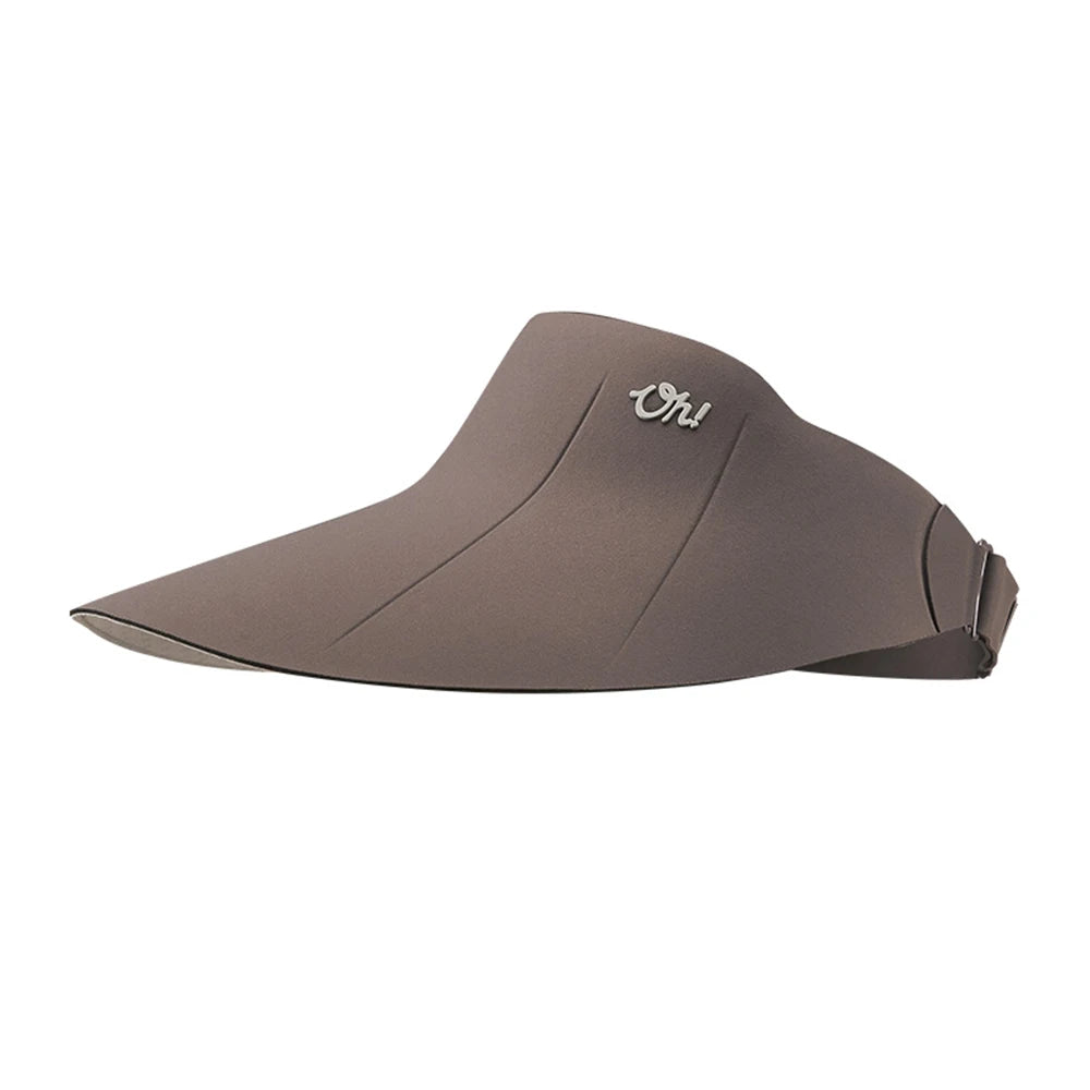 OhSunny Sun Visor 2024 New Portable Soft Breathable UV Protection Cap Unisex Fashion Double Sided Wearing Sunhats for Outdoors