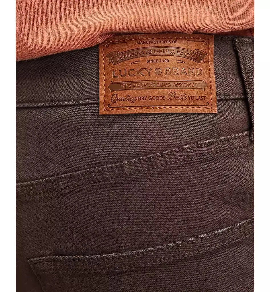 Lucky Brand Men's Athletic Straight Fit Jeans Brushed Twill for Running and Sportswear 410