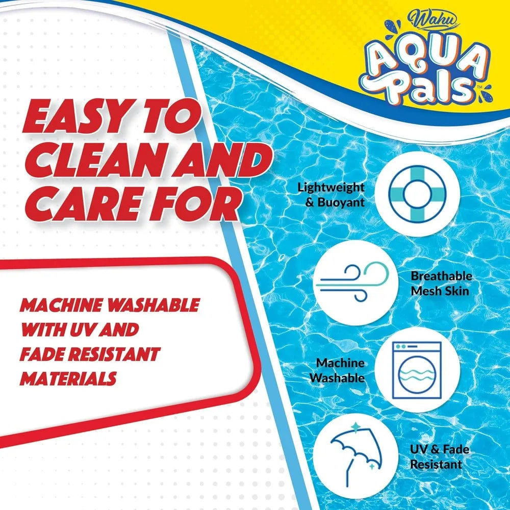 WAHU Aqua Pals Marvel Spider-Man Plush Water Toy for Kids Ages 2+ with AquaDry™ Technology, Washable Plush Doll Toy for Pool and