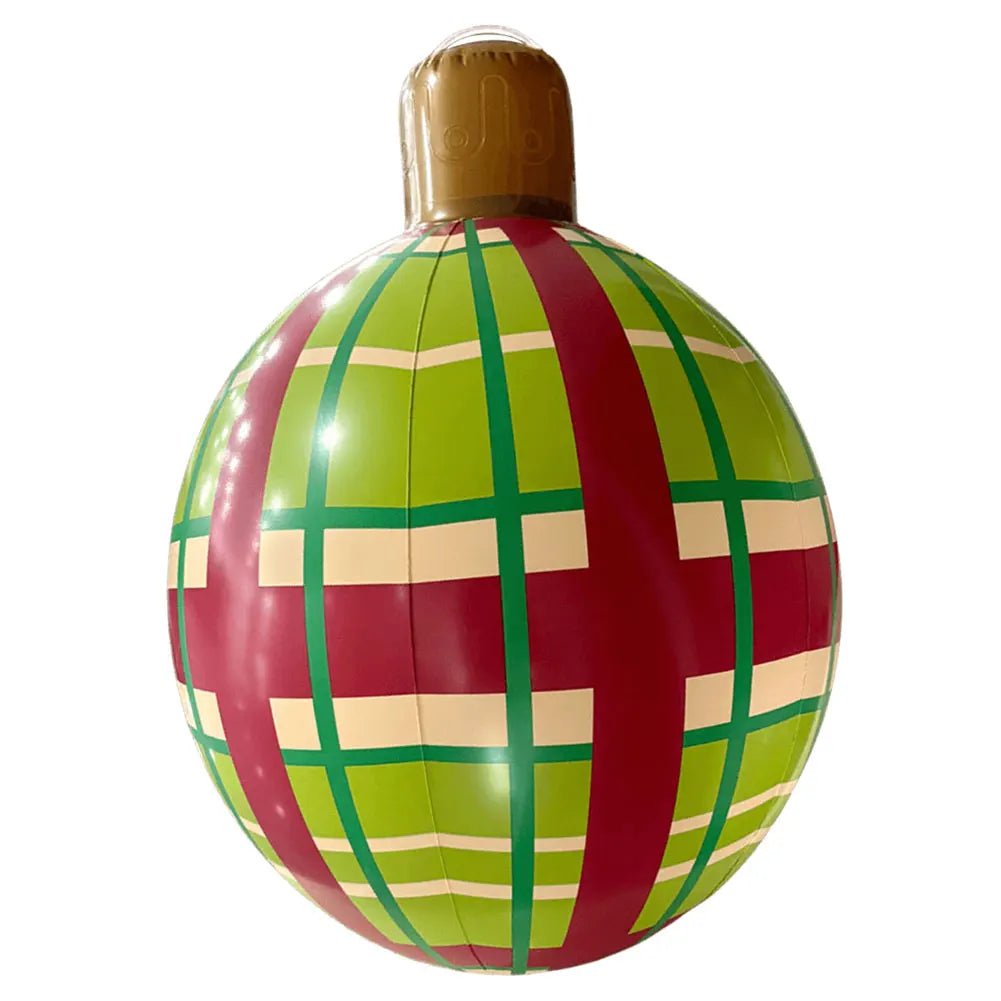 25 inch Christmas Ball PVC Inflatable Decoration Balls Xmas Tree Decorative Ball Ornaments New Year Outdoor 2024 Christmas Decor