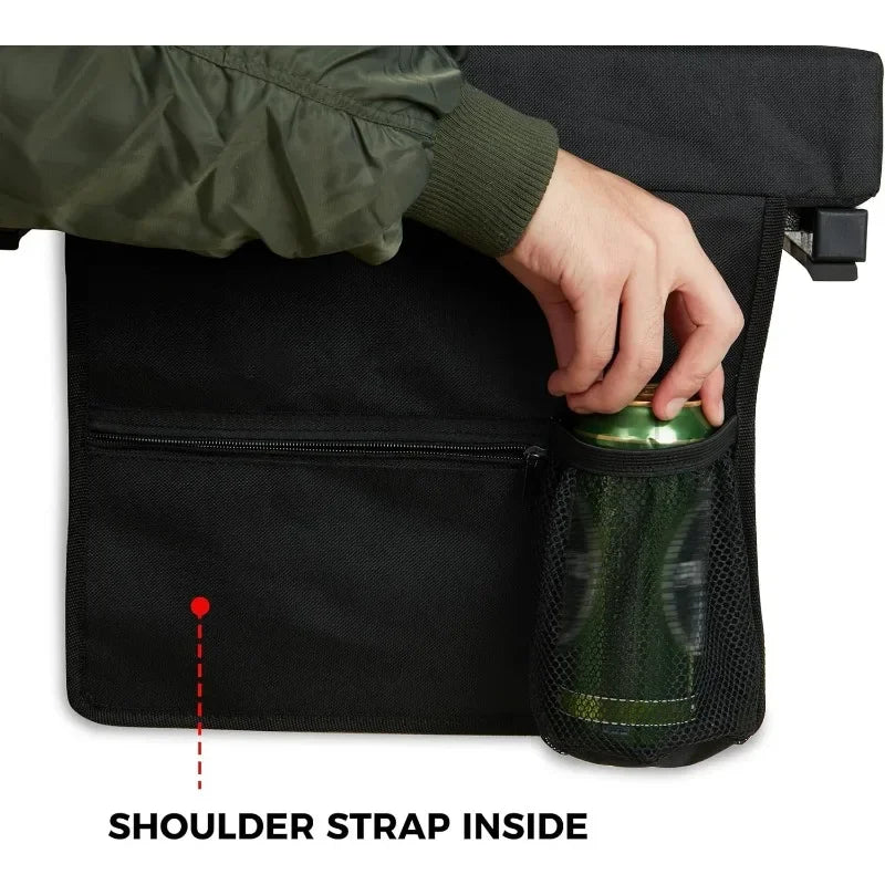 Hot Sale.Stadium Seats with Back Support Bleacher Chairs with Back,Cushion Thick Padded Bleacher Seats Includes Shoulder Strap