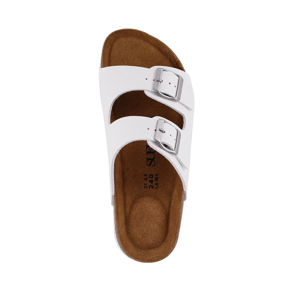 SUFU New Summer Women's Slippers Fashion Birkenstocks Women Cork Slipper Casual Beach Double Buckle Non-slip Slides