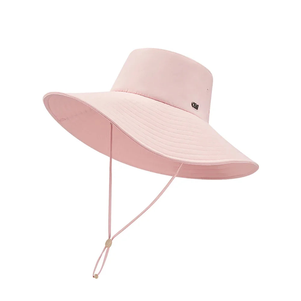 Ohsunny Alpine Hat Women Bucket Caps,UPF50+ Lightweight Packable Hiking Hats Unisex,Outdoor UV Protection Sunhats