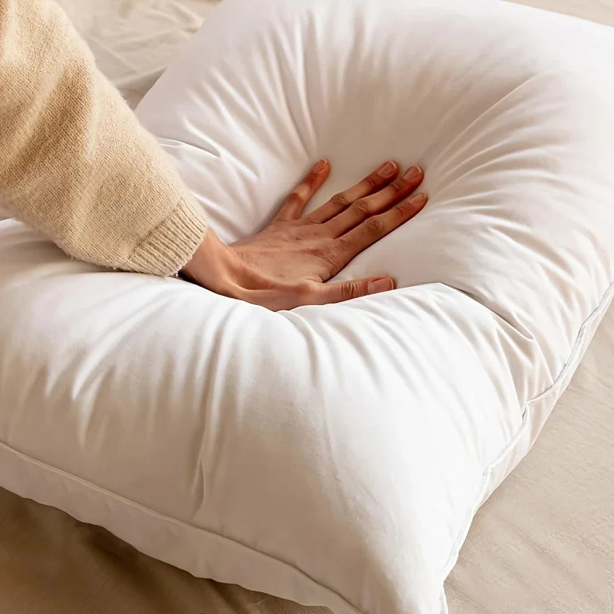 2pcs/Set 50% Goose Feathers Down Pillows White Queen Pillows Luxury Hotel Collection Goose Down Pillows Breathable