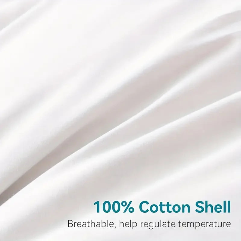 2pcs/Set 50% Goose Feathers Down Pillows White Queen Pillows Luxury Hotel Collection Goose Down Pillows Breathable