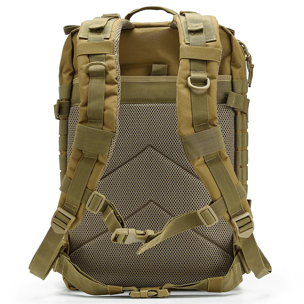 50L Man Tactical Backpacks Traveling Bags Outdoor 3P School Pack EDC Molle Pack For Trekking Hunting Bag camping equipment