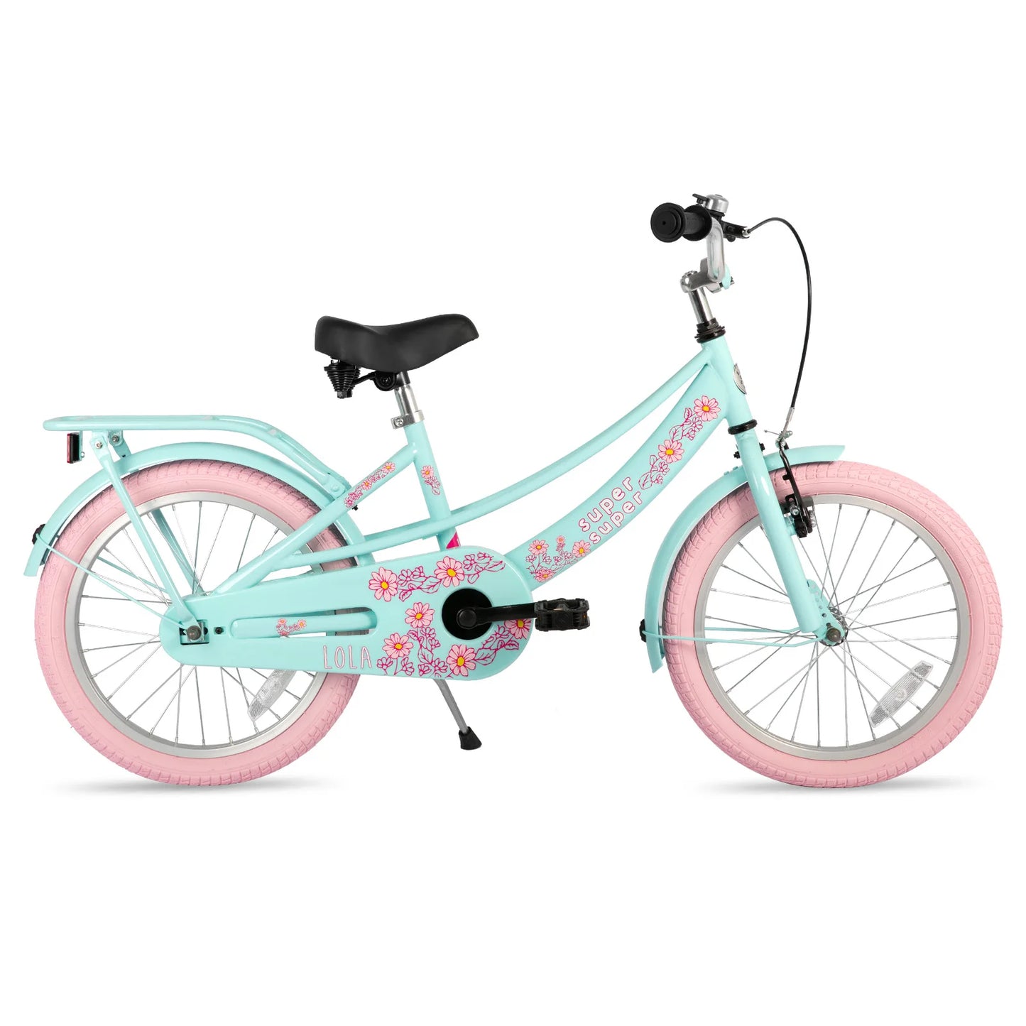 JOYSTAR Petal Girls Bike for Toddlers and Kids, 12 14 16 Kids Bike with Basket for 2-9 Years Old Girls, Kids Bike