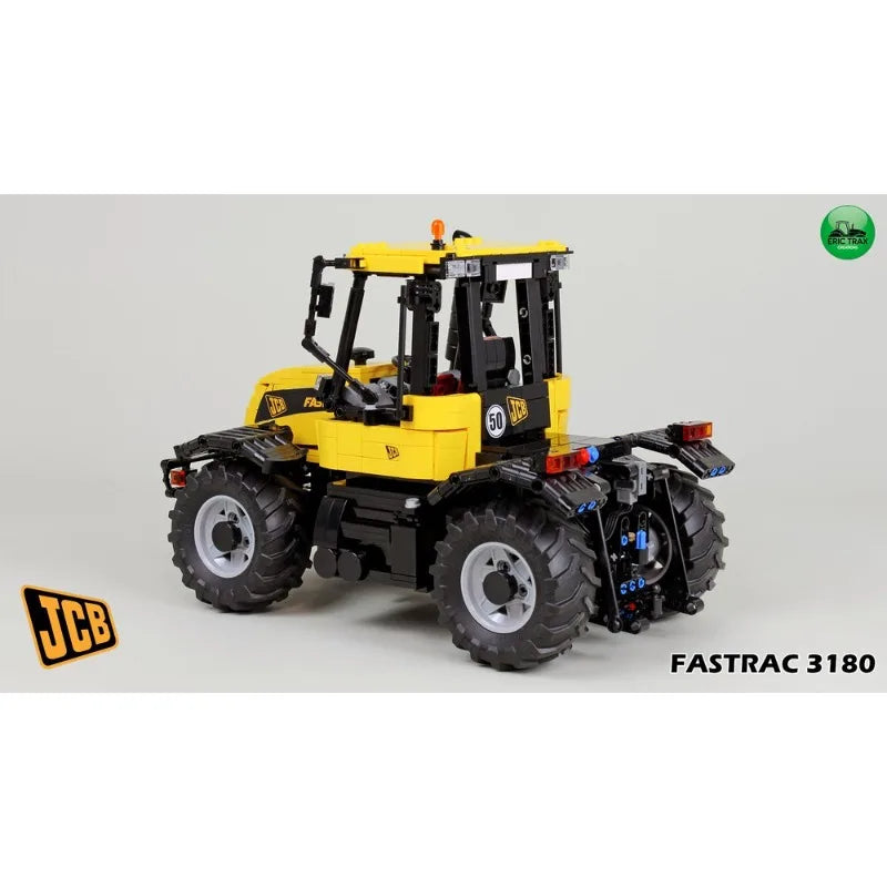 MOC-169365 JCB1:17 Farm Tractor Building Block Model Assembling Toy Jigsaw Puzzle Gift Adult and Children Gift Ornaments