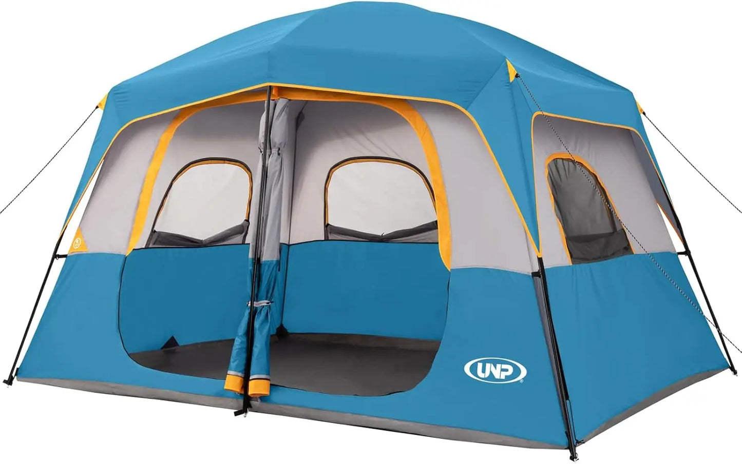 Camping Tent 8 Person, Waterproof Windproof Tent with Rainfly Easy Set up-Portable Dome Tents for Camping