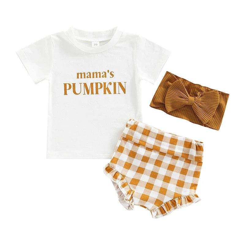 3Pcs Baby Boy s Outfit Set Stylish Graphic Print Tee and Denim Shorts with Matching Cap Socks for a Trendy Look