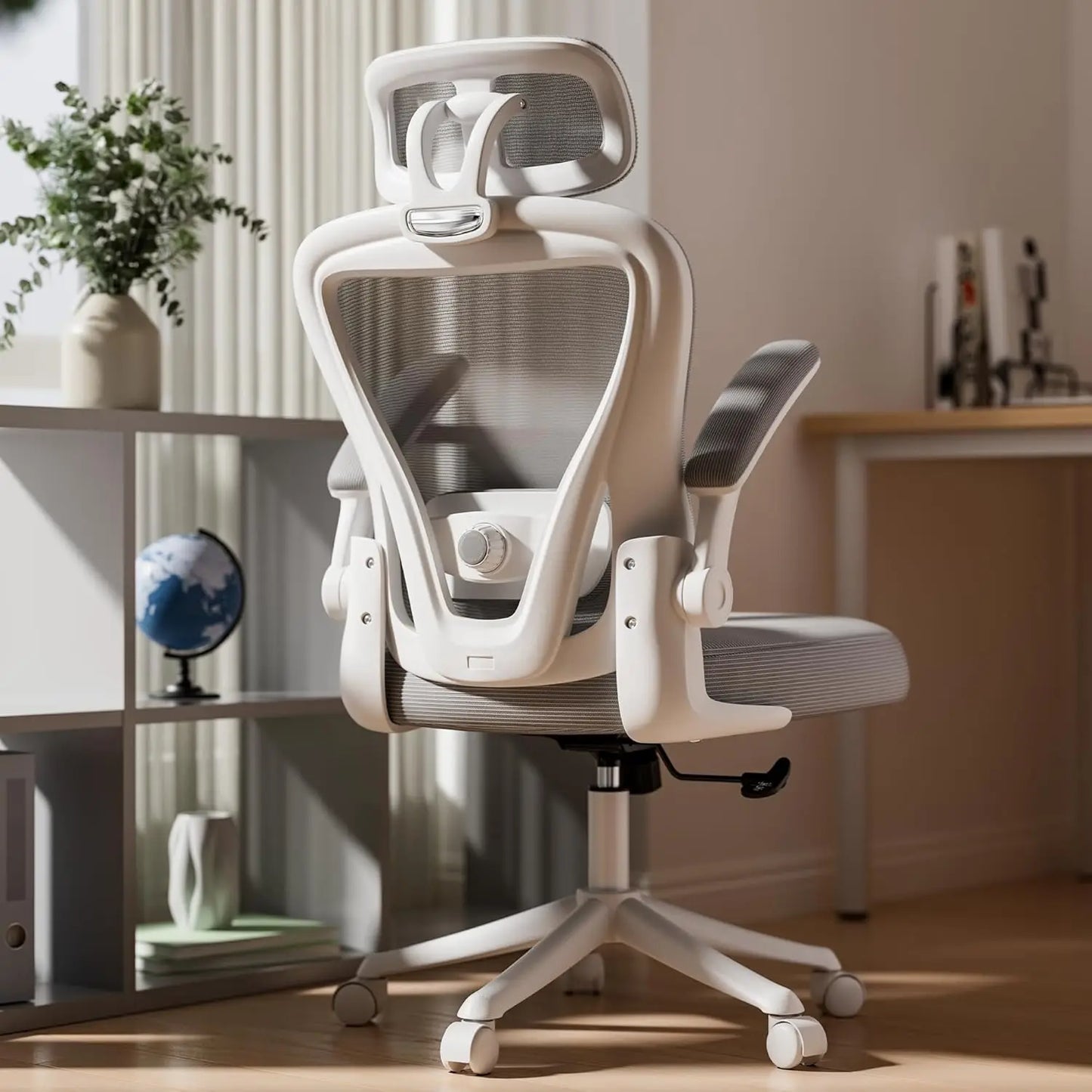 Computer Desk Chair, Ergonomic Office Chair M903 with Wheels, High Back Mesh Office Chair with Adjustable Lumbar Support