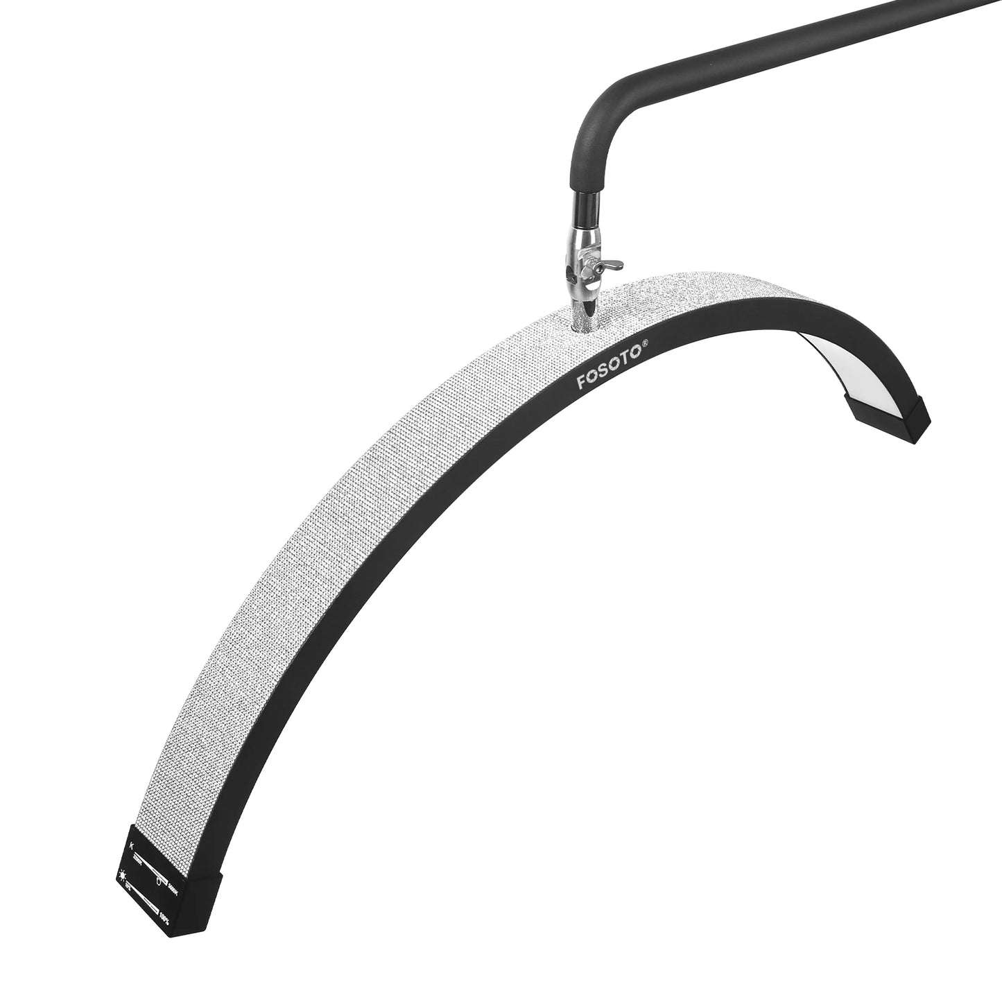 Fosoto multi-directional Half-Moon Light LED Light Light With Tripod Stand For Beauty Eyelash Makeup Tattoo TikTok Video
