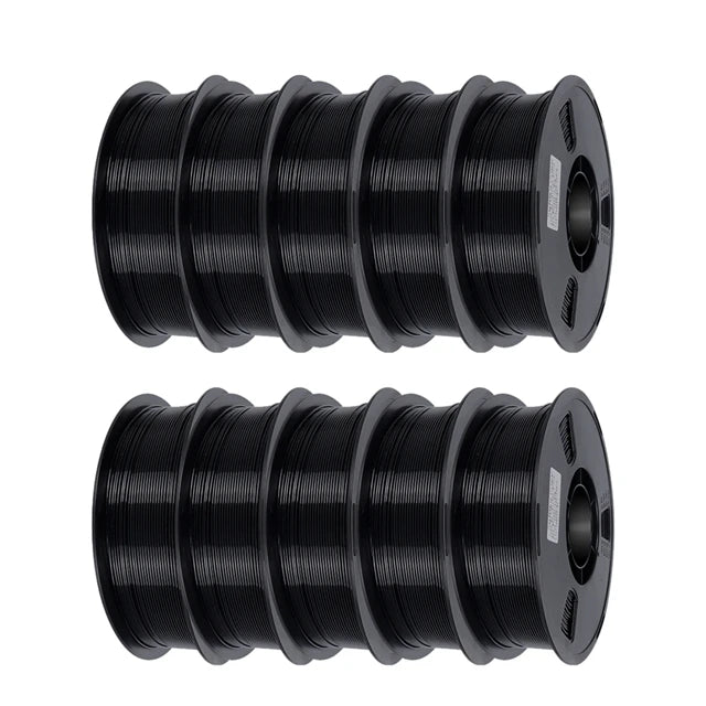 PLA Filament 1.75mm 5kg 10kg 3D Printer Filament Standard 1kg/roll Plastic Spool PLA Black Mix Color Print Material Free Shippin