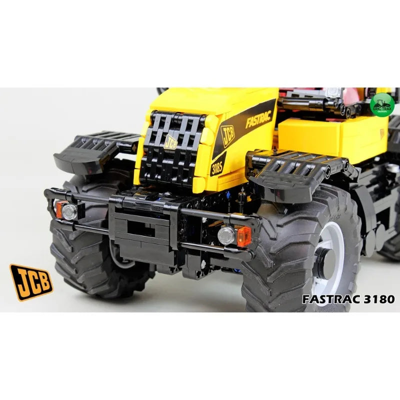 MOC-169365 JCB1:17 Farm Tractor Building Block Model Assembling Toy Jigsaw Puzzle Gift Adult and Children Gift Ornaments