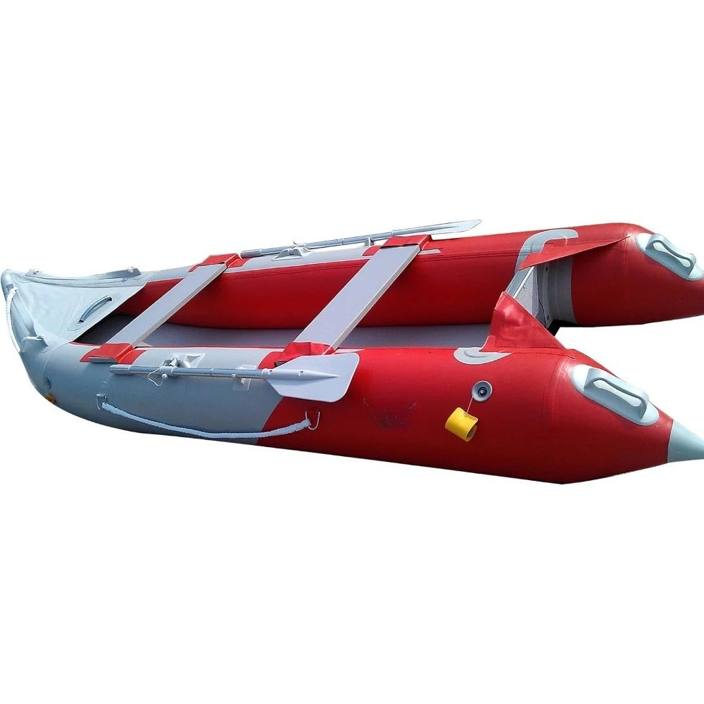 12 ft Inflatable Kayak Fishing Tender Inflatable Poonton Boat 2 Person Kayak