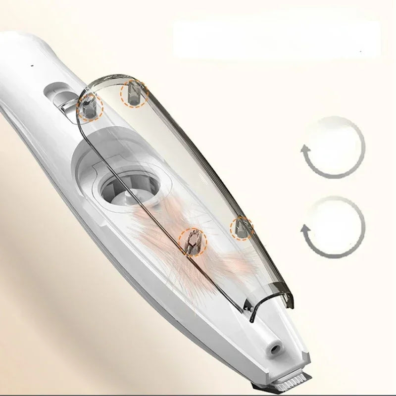 And Shaving Cat Electric Pet Suction Hair Tool And Hair Trimmer Grooming Light Pet Machine Supplies Hair With Cleaning Dog