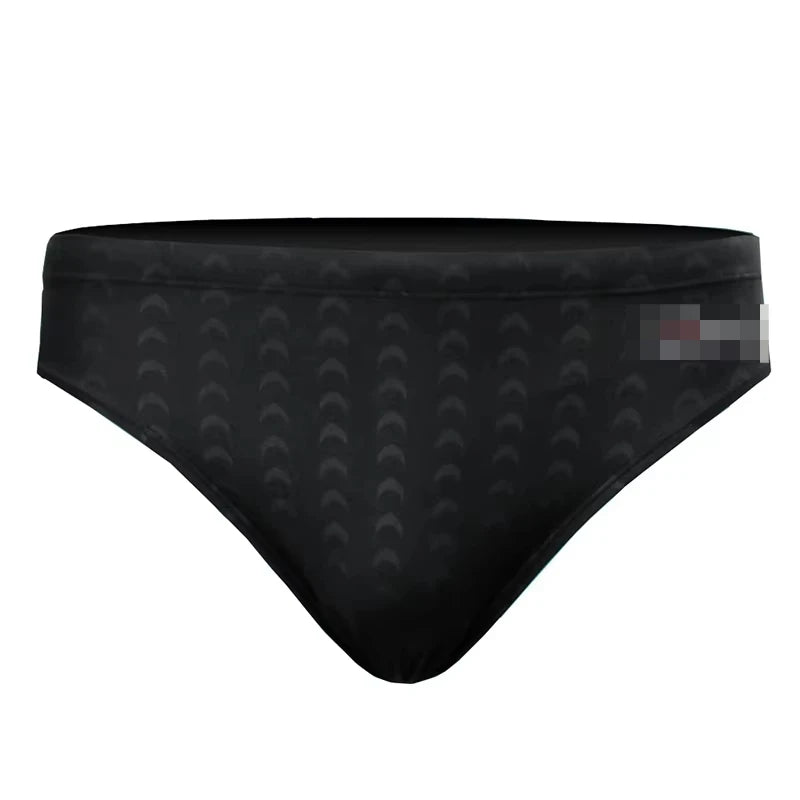 Professional Shark Skin Swim Competition Boxer Briefs Men Sport Trunks Sharkskin Shorts Swimwear Briefs Quick Dry Swim suit mens