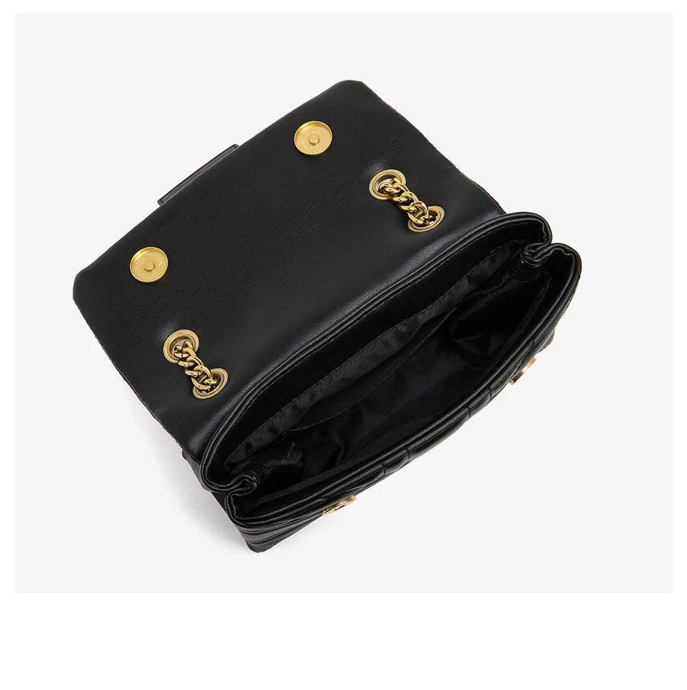 2025 New Arrival Women's Bag, Quilted Chain Shoulder Bag, Fashion Crossbody Bag