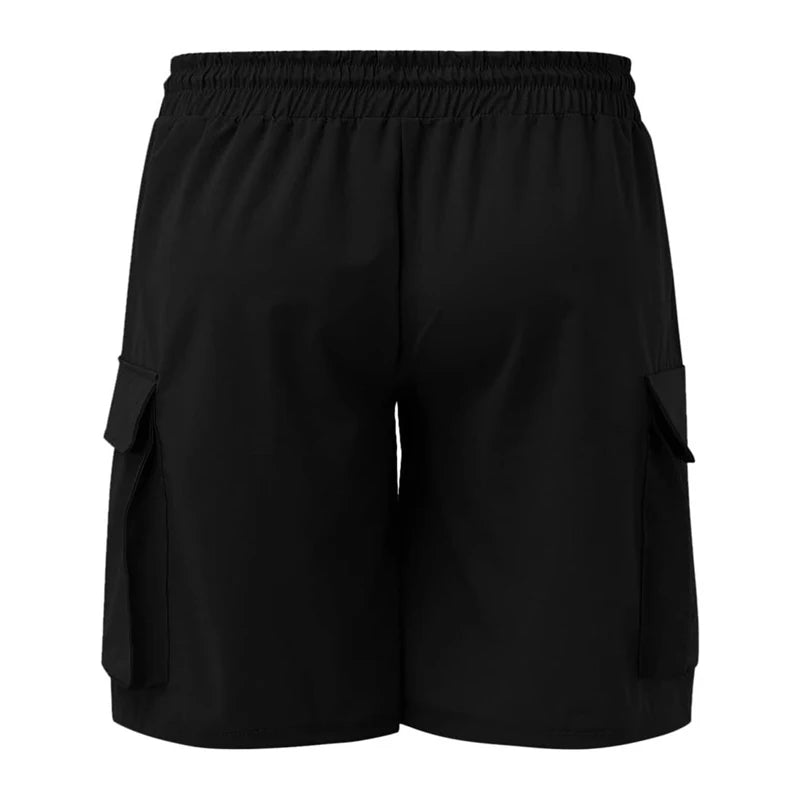 Men s Lightweight Quick Dry Athletic Shorts with Pockets and Adjustable Drawstring Waistband for Summer Outdoor Activities