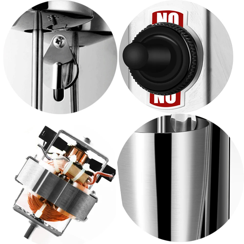 Milkshake Maker Machine Commercial Milk Shake Maker Mixer Electric Drink Mixer Single Head Milkshake Blender Stainless Steel
