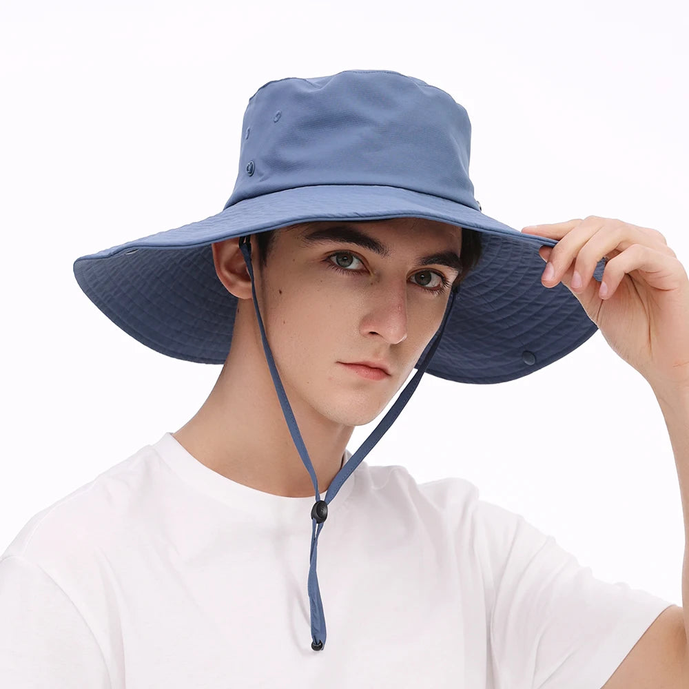Ohsunny Alpine Hat Women Bucket Caps,UPF50+ Lightweight Packable Hiking Hats Unisex,Outdoor UV Protection Sunhats