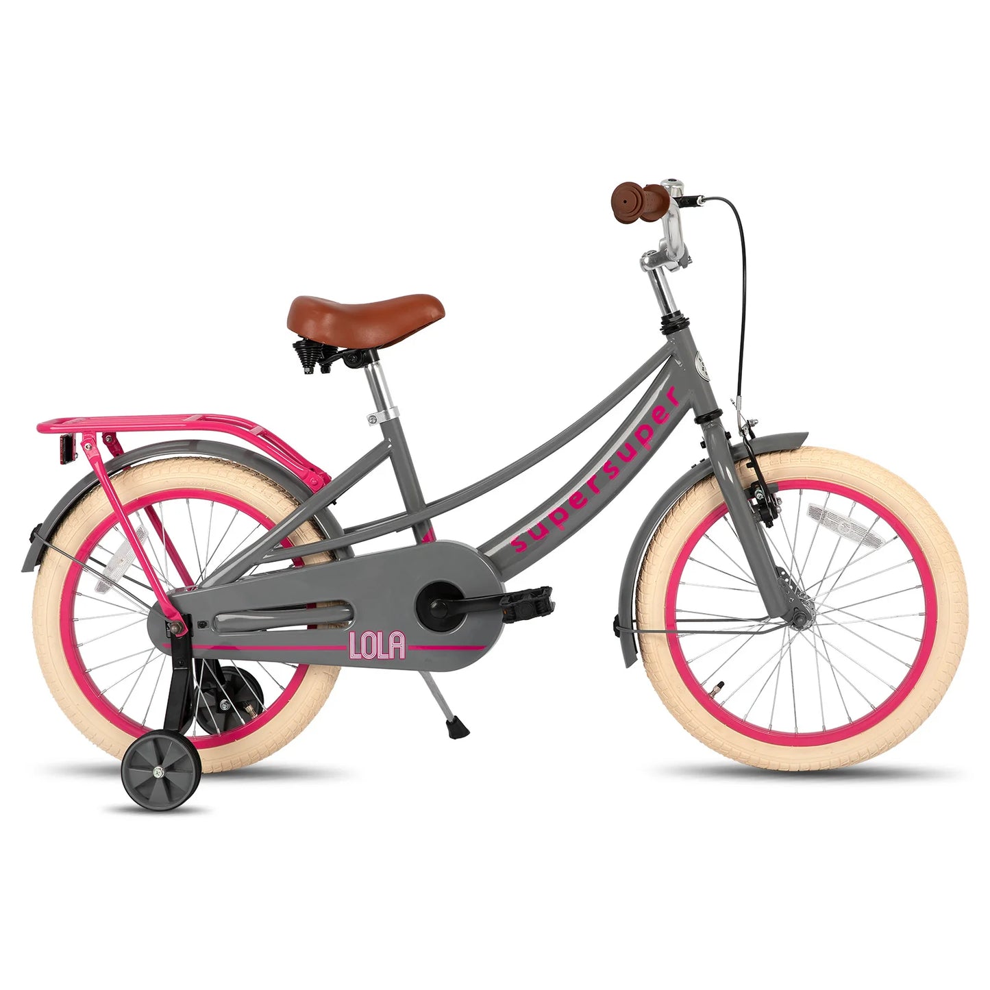 JOYSTAR Petal Girls Bike for Toddlers and Kids, 12 14 16 Kids Bike with Basket for 2-9 Years Old Girls, Kids Bike