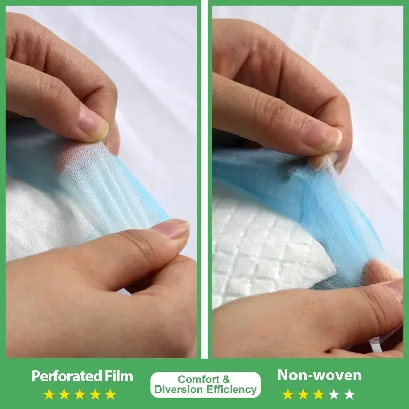 17.5" x 22" 100 Pcs Premium Disposable Training Pads, Pee Pads, Training Pads, Disposable Puppy Pee Pads, Quick Absorb