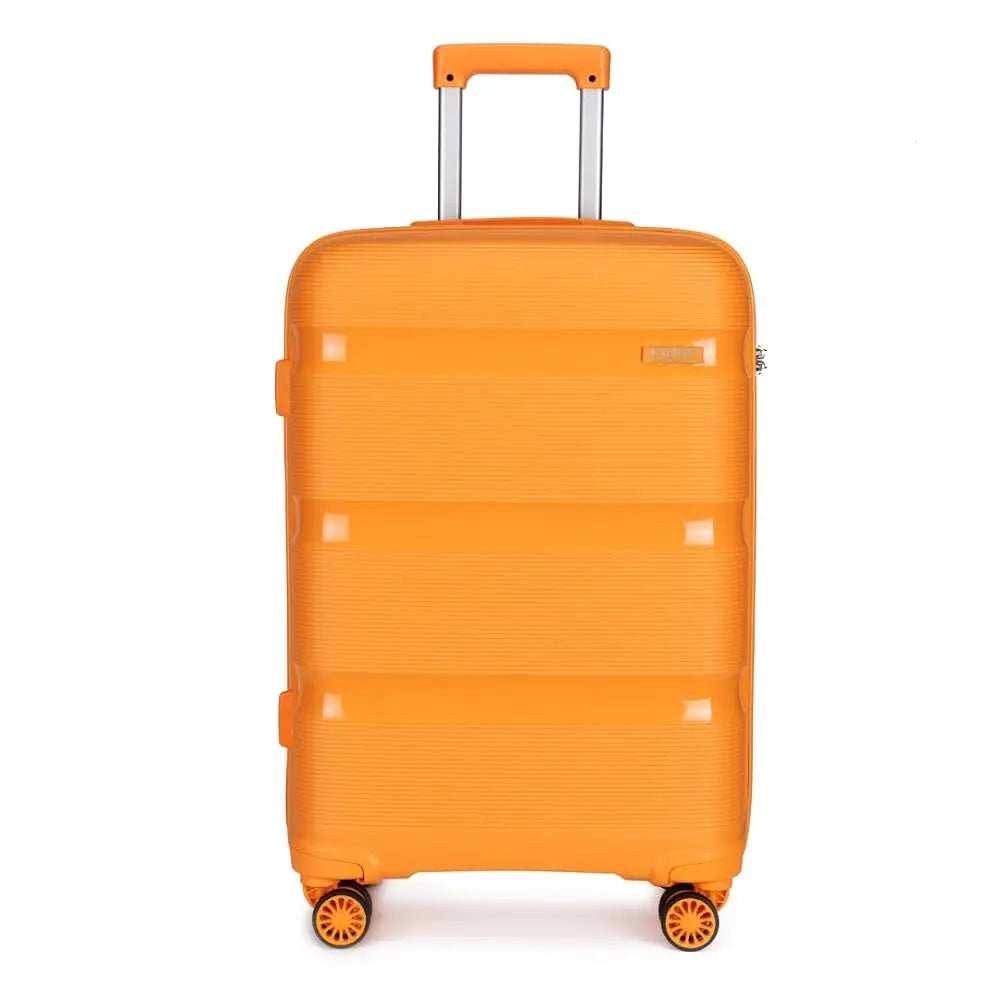 Kono 24 inch Medium Check in Luggage 66L TSA Lock Lightweight Polypropylene Hard Shell Suitcase