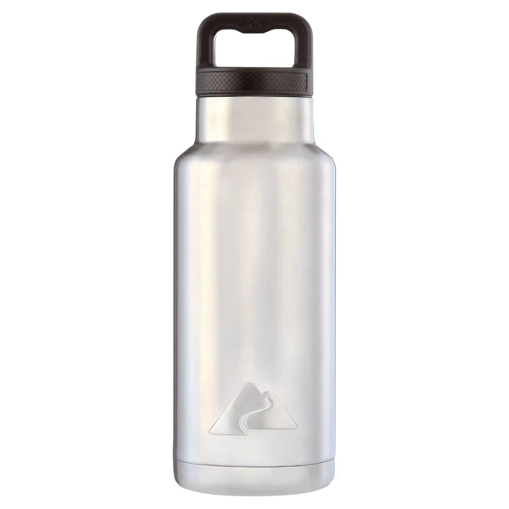 Insulated Double Wall Stainless Steel Water Bottle with Wide Mouth Perfect Hiking Camping Travel Adventures