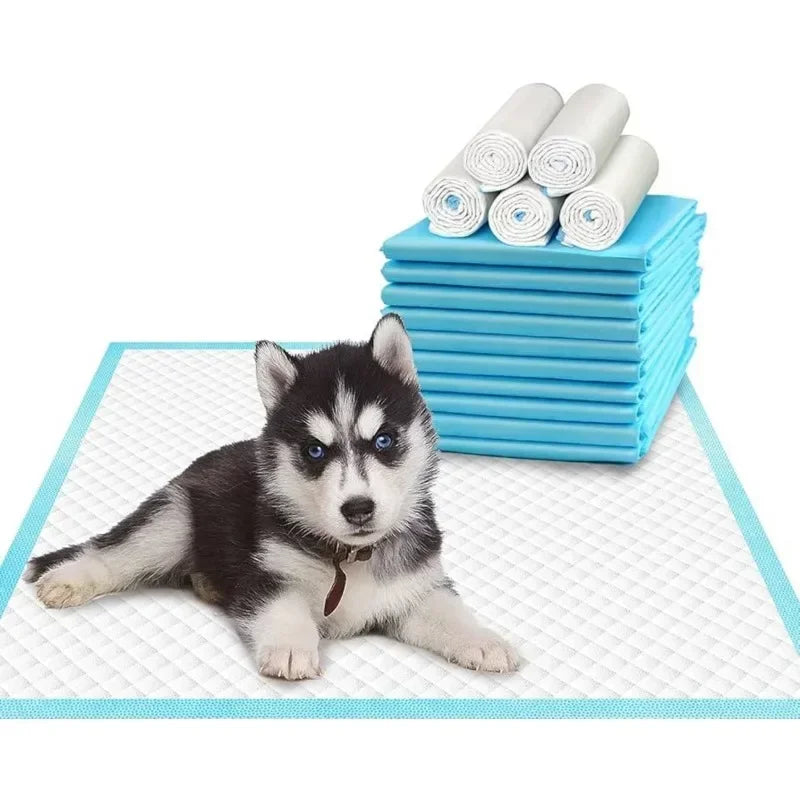 17.5" x 22" 100 Pcs Premium Disposable Training Pads, Pee Pads, Training Pads, Disposable Puppy Pee Pads, Quick Absorb