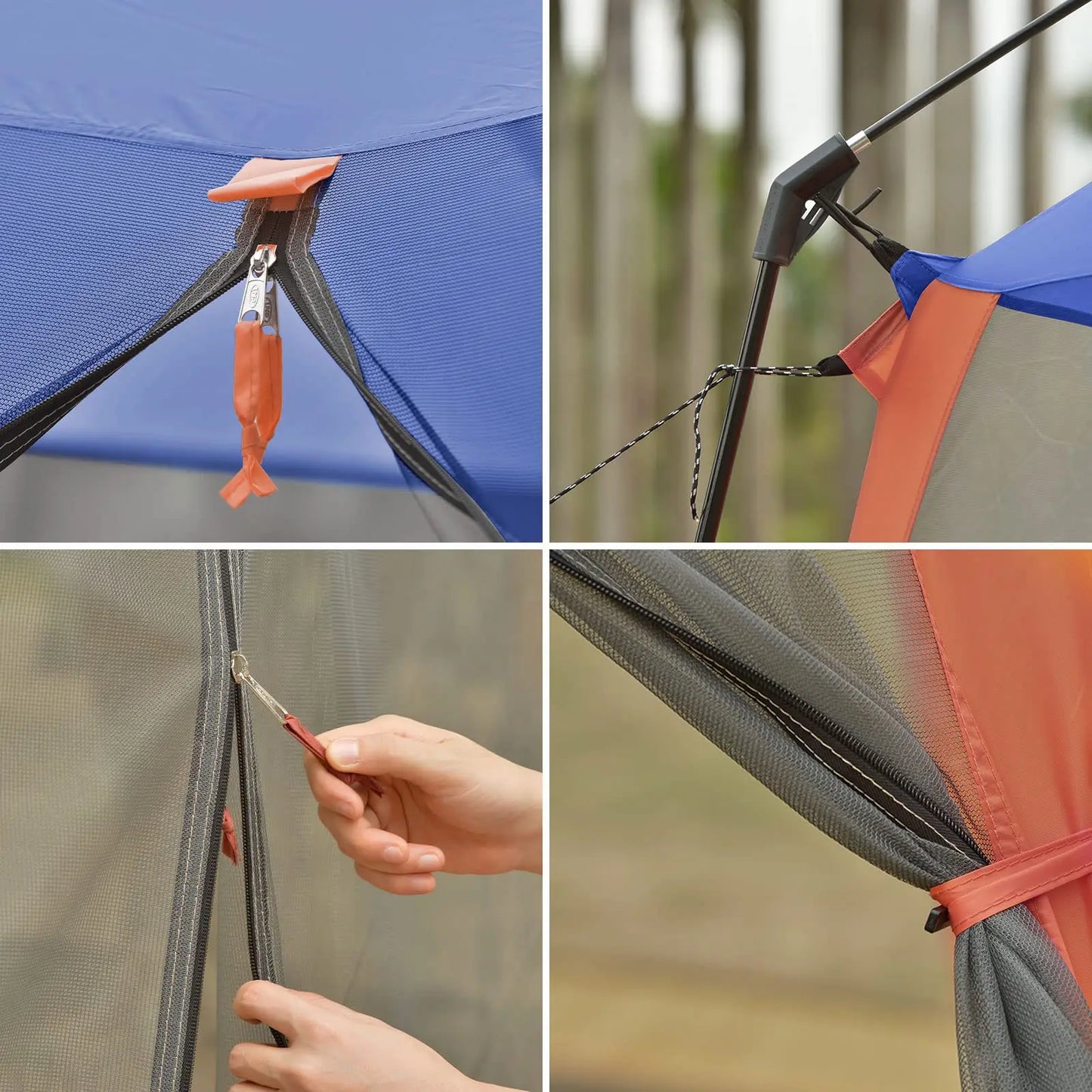 Screen House Room Camping Tent 12 x 10 Ft Canopy Tent Screen Shelter Gazebos Outdoor