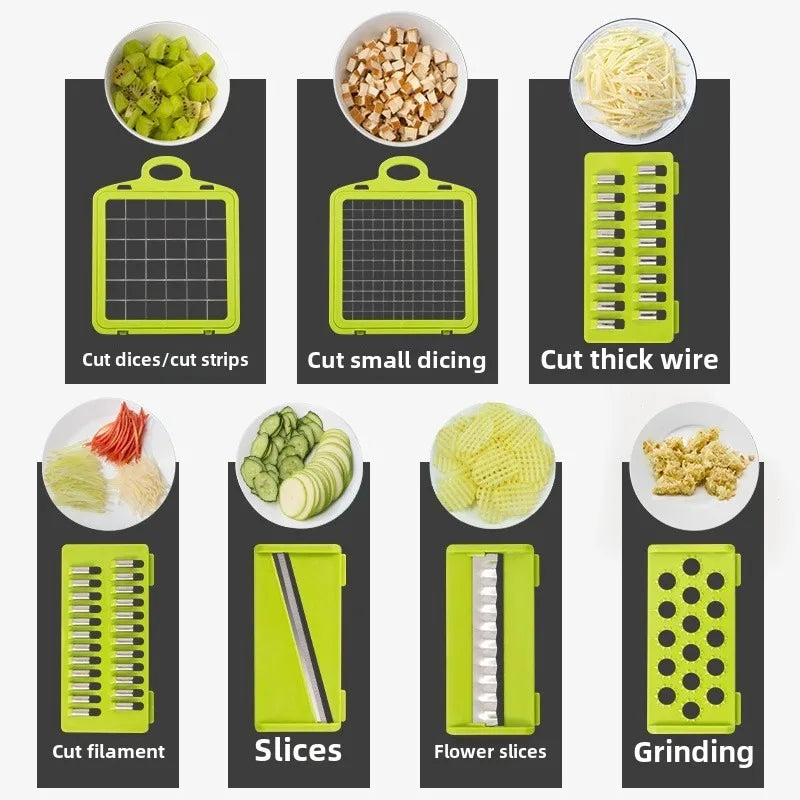 The Rectangular Vegetable Cutter Has A Simple And Elegant Appearance, Reliable Material, And Efficient Cutting
