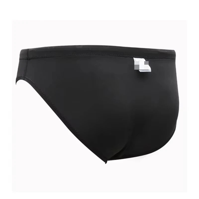 Professional Shark Skin Swim Competition Boxer Briefs Men Sport Trunks Sharkskin Shorts Swimwear Briefs Quick Dry Swim suit mens