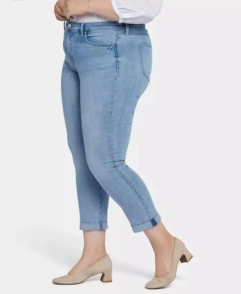 NYDJ | Plus Size Sheri Slim Ankle Jean with Roll Cuffs