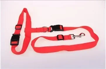 Chest Hands 1PC Belt Traction Walking Pet Lead Gift Free Rope Cat Running Pets Adjustable Strap Waist Jogging Supplies Dog Leash